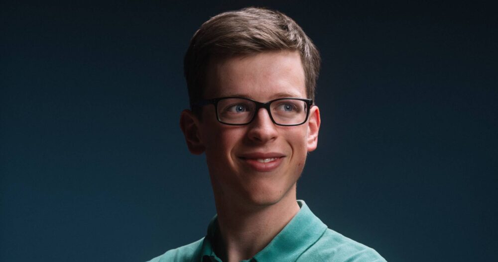 Ein Portrait des Gründers Florian Scherl.